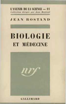 Read: Book Biologie et médecine