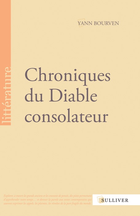 Chroniques du Diable consolateur