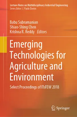 Read: Book Emerging Technologies for Agriculture and Environment