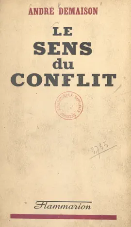 Read: Le sens Book du conflit