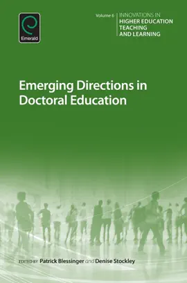 Read: Emerging Book Directions in Doctoral Education