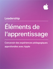 Book cover for Éléments de l’apprentissage by Apple Education
