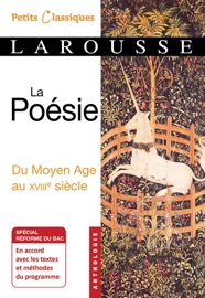 La poésie du Moyen Age au XVIIIème siècle Various Authors