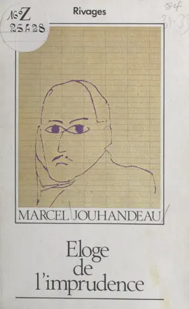 Read: Éloge de l'imprudence Book