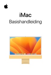Book cover for iMac-basishandleiding by Apple Inc.