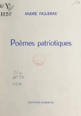 Read: Poèmes patriotiques Book