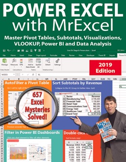 Power Excel 2019 with MrExcel by Bill Jelen