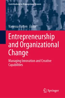 Read: Entrepreneurship and Organizational Change Book