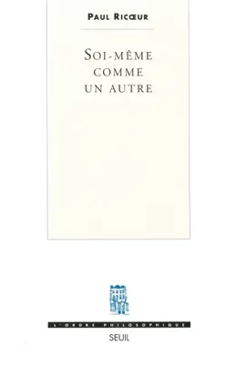 Read: Soi-même comme un autre Book