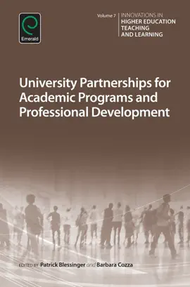 Read: University Partnerships Book for Academic Programs and Professional Development