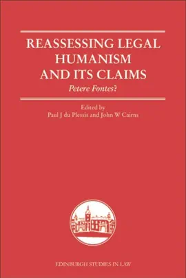 Read: Book Reassessing Legal Humanism and its Claims