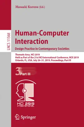 Read: Human-Computer Interaction. Design Practice in Book Contemporary Societies