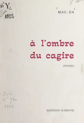 Read: À l'ombre Book du cagire
