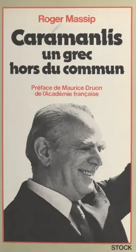 Read: Caramanlis, un Grec hors Book du commun