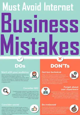 Read: Must Avoid Internet Business Book Mistakes