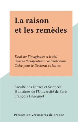 Read: La Book raison et les remèdes