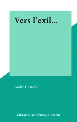 Read: Vers Book l'exil...