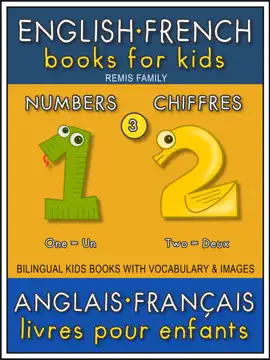 3 - Numbers  Chiffres - English French Books for Kids (Anglais Français Livres pour Enfants)