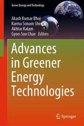 Read: Advances in Greener Energy Book Technologies