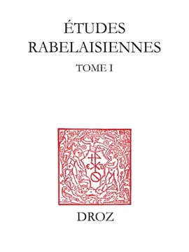 Read: Etudes Book rabelaisiennes