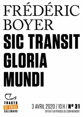 Read: Tracts de Crise (N°31) - Sic transit gloria mundi Book