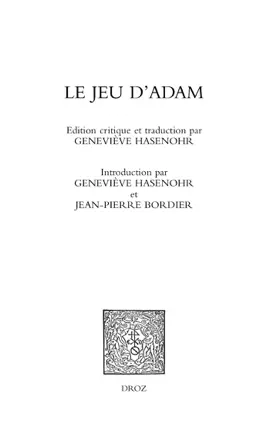 Read: Le Jeu Book d'Adam