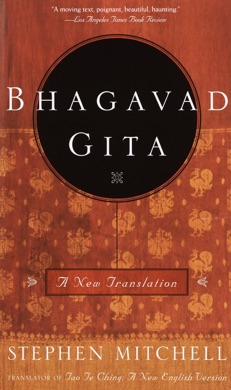 Capa do livro The Bhagavad Gita: A New Translation de Stephen Mitchell
