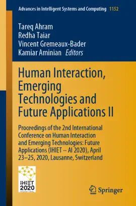 Read: Human Interaction, Emerging Technologies and Future Applications II Book