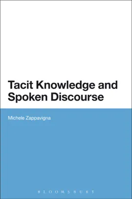 Read: Tacit Knowledge and Spoken Discourse Book