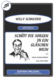 Schütt die Sorgen in ein Gläschen Wein