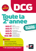 DCG : Toute la 2e année du DCG 2, 4, 5, 6, 10 en fiches - Révision 2022-2023 - José Destours, Annaïck Guyvarc'h, Jean-Yves Jomard, Mohamed Kébli, Rémi Leurion, Jean-Luc Mondon, Françoise Rouaix, Arnaud Thauvron & Alain Burlaud