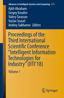 Read: Proceedings of the Book Third International Scientific Conference “Intelligent Information Technologies for Industry” (IITI’18)