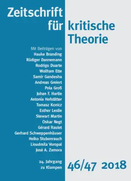 Read: Zeitschrift für kritische Theorie / Zeitschrift für kritische Theorie, Heft 46/47 Book
