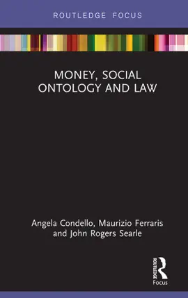 Read: Money, Social Ontology Book and Law