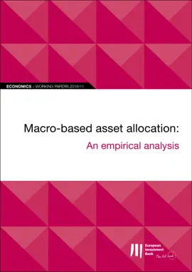 Read: EIB Working Papers 2019/11 - Macro-based Book asset allocation