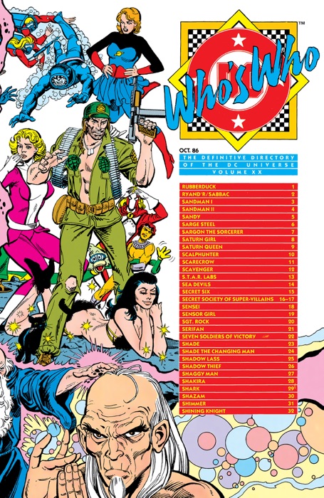 Who's Who: The Definitive Directory of the DC Universe (1985-) #20