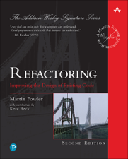 Refactoring - Martin Fowler Cover Art