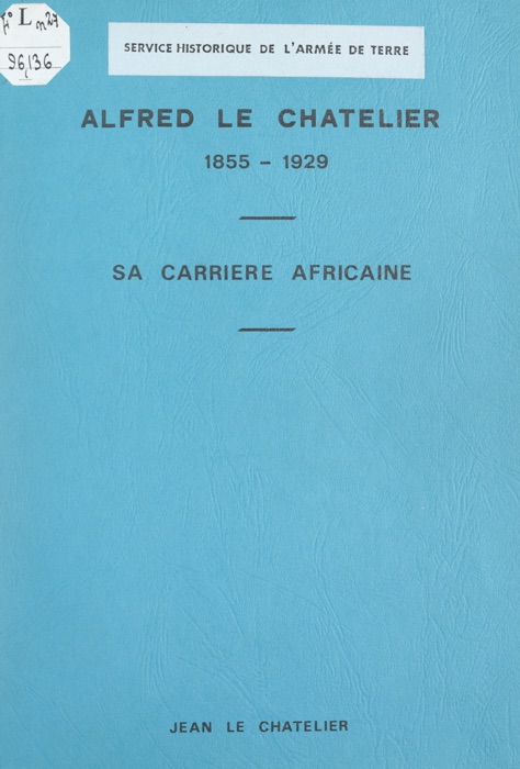 Alfred Le Chatelier, 1855-1929