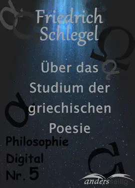Read: Über Book das Studium der griechischen Poesie