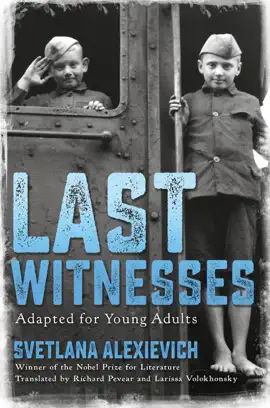Read: Last Witnesses (Adapted for Young Adults) Book