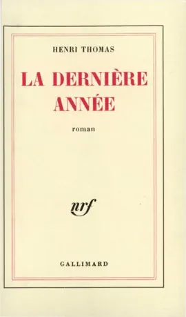 Read: Book La dernière année
