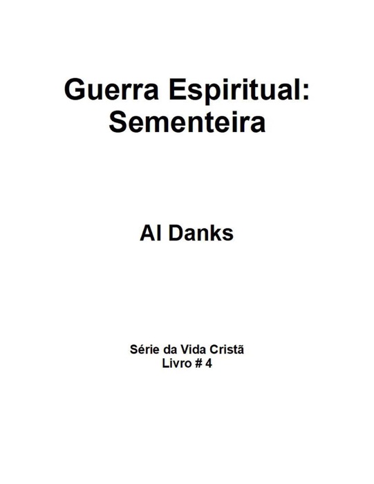 Guerra Espiritual - Sementeira