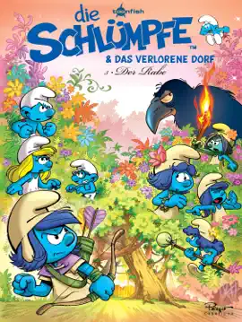 Read: Die Schlümpfe und Book das verlorene Dorf. Band 3