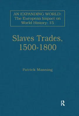 Read: Slave Book Trades, 1500–1800