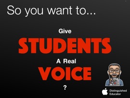 So you want to give students a voice - Mathew Pullen