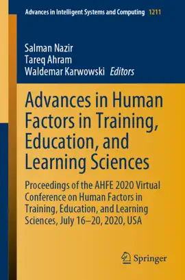 Read: Advances Book in Human Factors in Training, Education, and Learning Sciences