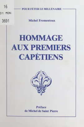 Read: Hommage aux premiers Capétiens Book