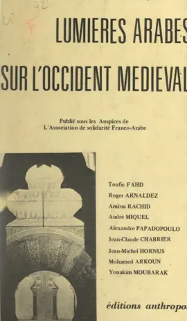 Read: Lumières arabes sur l'occident Book médiéval