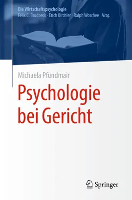 Read: Psychologie Book bei Gericht