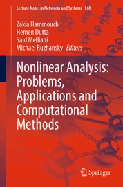 Nonlinear Analysis: Problems, Applications and Computational Methods - Zakia Hammouch, Hemen Dutta, Said Melliani & Michael Ruzhansky